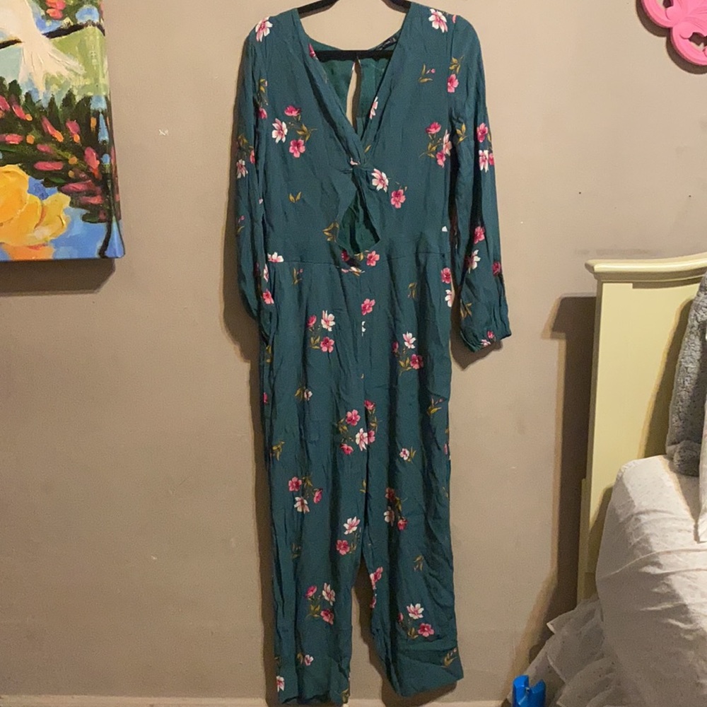 Abercrombie & Fitch Floral Jumpsuit